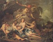 Francois Boucher Mercury confiding Bacchus to the Nymphs oil painting picture wholesale